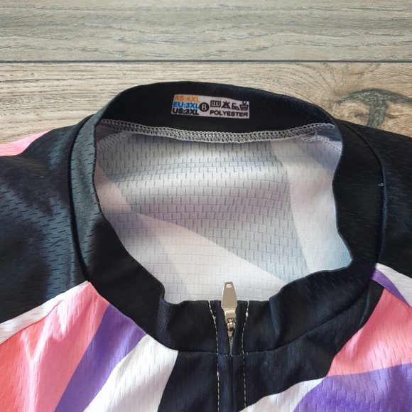 Aogda Cycling Jersey Sleeveless Shirt Womans 3XL Bicycle Racing Tour Spinning - Picture 4 of 6